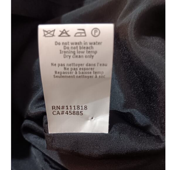 MICHAEL KORS COLLECTION Tailored Wool Cocktail Dress 6 Classic Chic Madein Italy - Picture 10 of 12